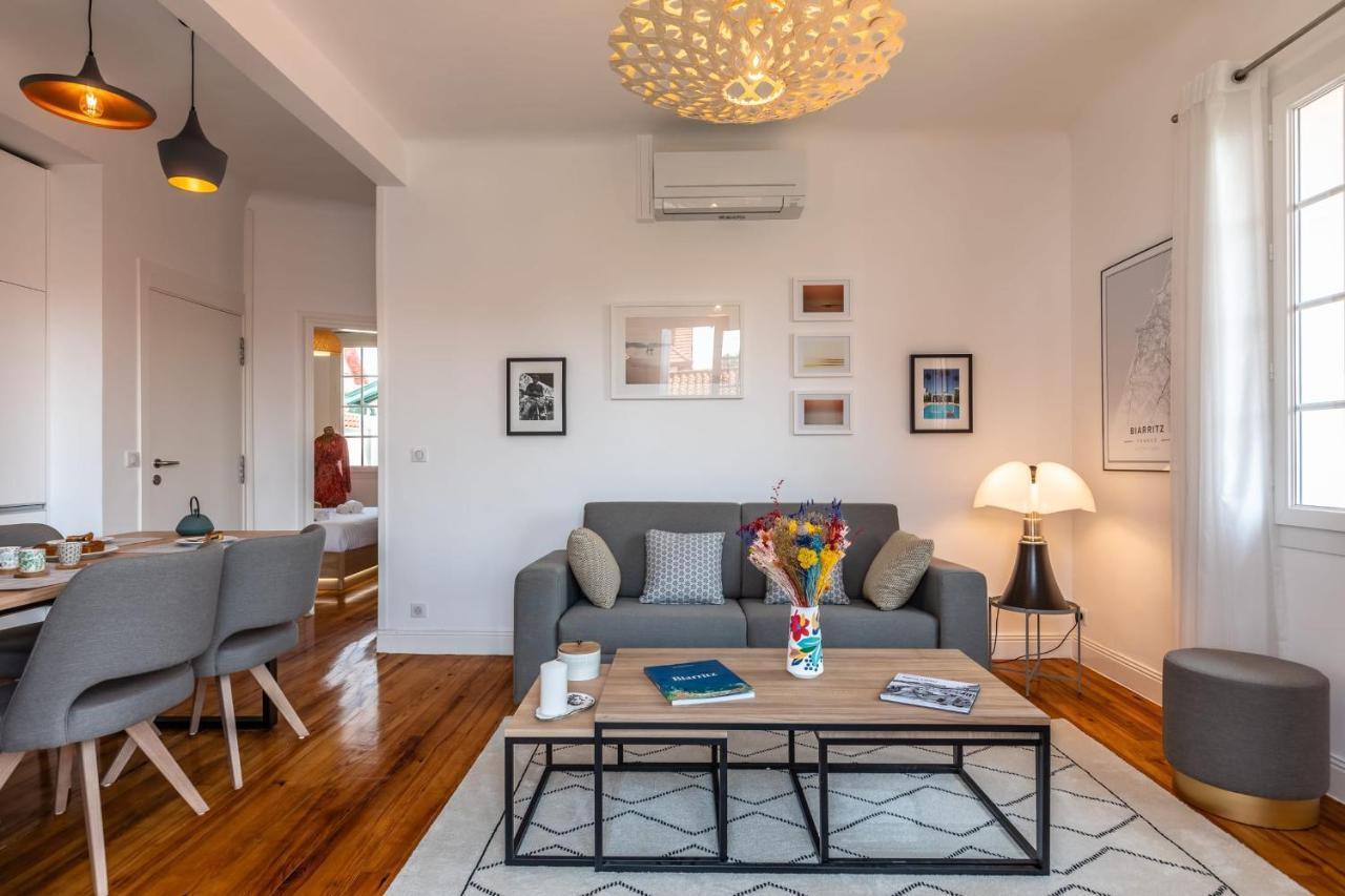 Superbe Appartement Plein De Charme A 5Min De La Plage Biarritz Exterior foto